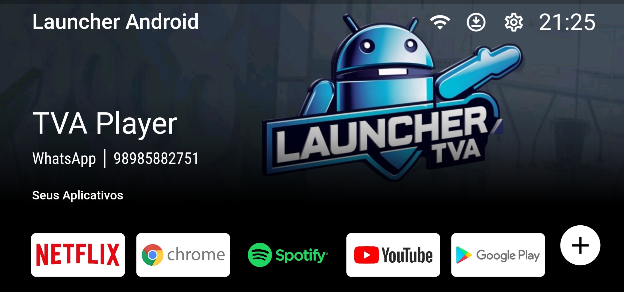 LAUNCHER PARA TV BOX